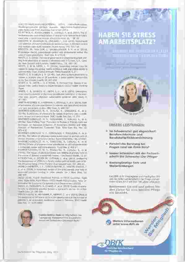 Vorschauseite 4: Advanced Practice Nurses (APN) in der Primärversorgung
