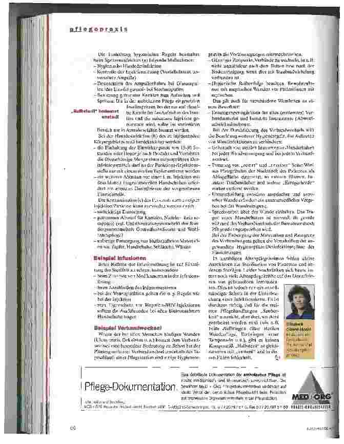 Vorschauseite 3: Im Dienste der Gesundheit