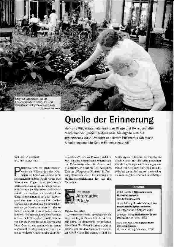 Vorschauseite 1: Quelle der Erinnerung