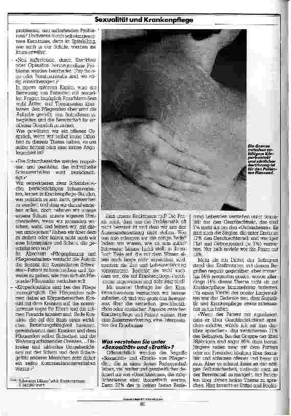 Vorschauseite 3: Routinierte Berührungen Sexualität und Krankenpflege