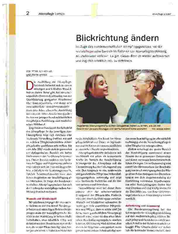 Vorschauseite 1: Blickrichtung ändern