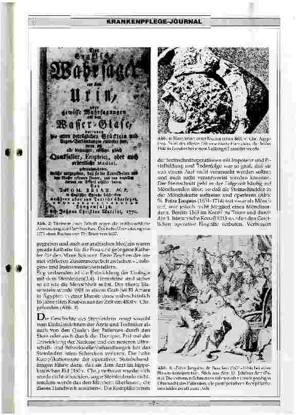 Vorschauseite 2: Historische Grundlagen der modernen Urologie