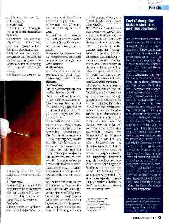 Vorschauseite 2: Schulung von Typ-II-Diabetikern