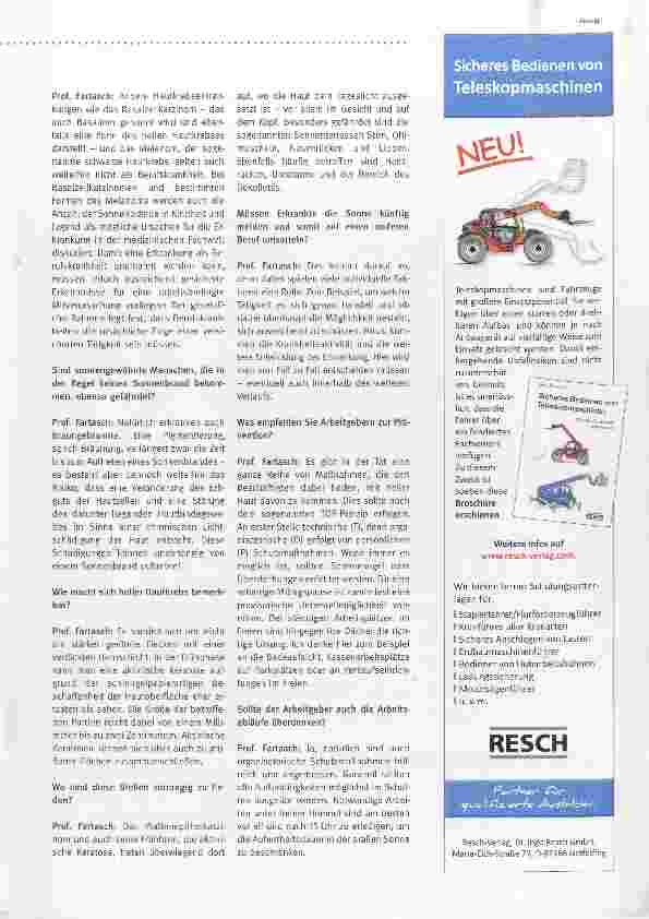 Vorschauseite 2: Raue Hautpartien können ein erstes Anzeichen sein