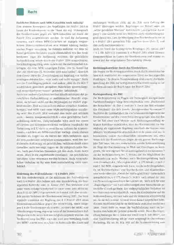 Vorschauseite 2: PrüfvV (2014) im Lichte der Rechtsprechung