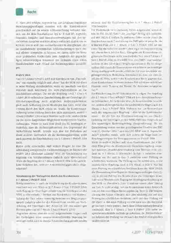 Vorschauseite 3: PrüfvV (2014) im Lichte der Rechtsprechung
