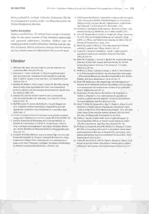 Vorschauseite 3: Patientenorientierung in der akutstationären Versorgung älterer Patienten