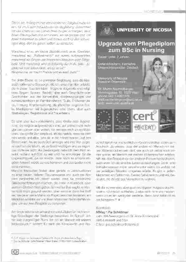Vorschauseite 3: Krankenhausseelsorge in einer kulturell vielfältigen und multireligiösen Gesellschaft