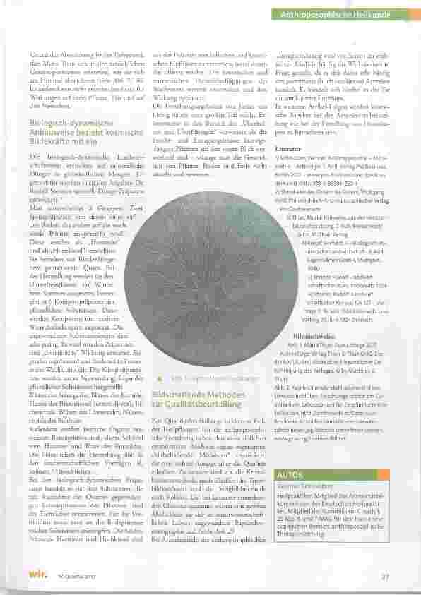Vorschauseite 4: Kosmische Aspekte beim Anbau von Heilpflanzen