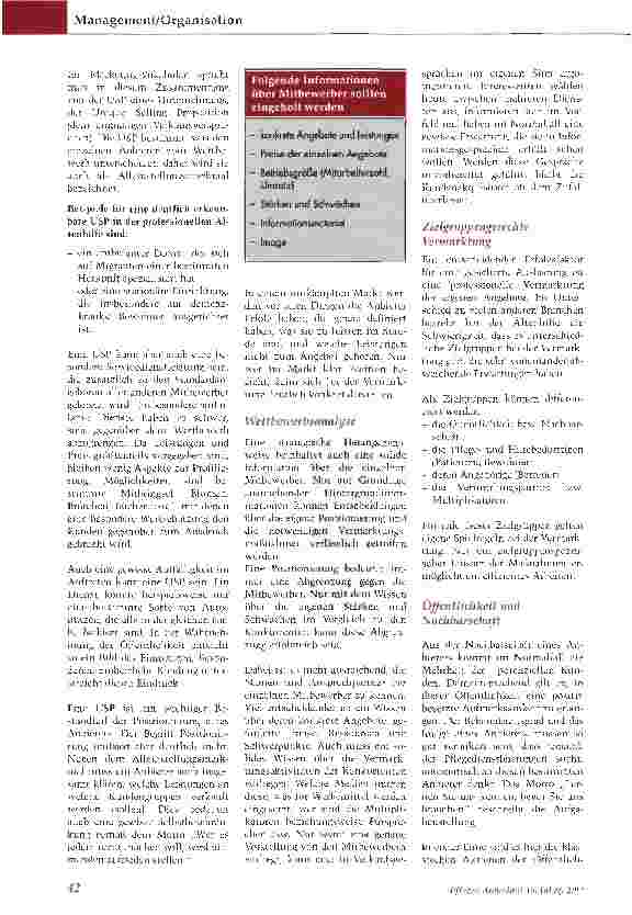 Vorschauseite 2: Erfolgsfaktor Marketing - Auslastung und Qualität durch strategische Maßnahmen verbessern