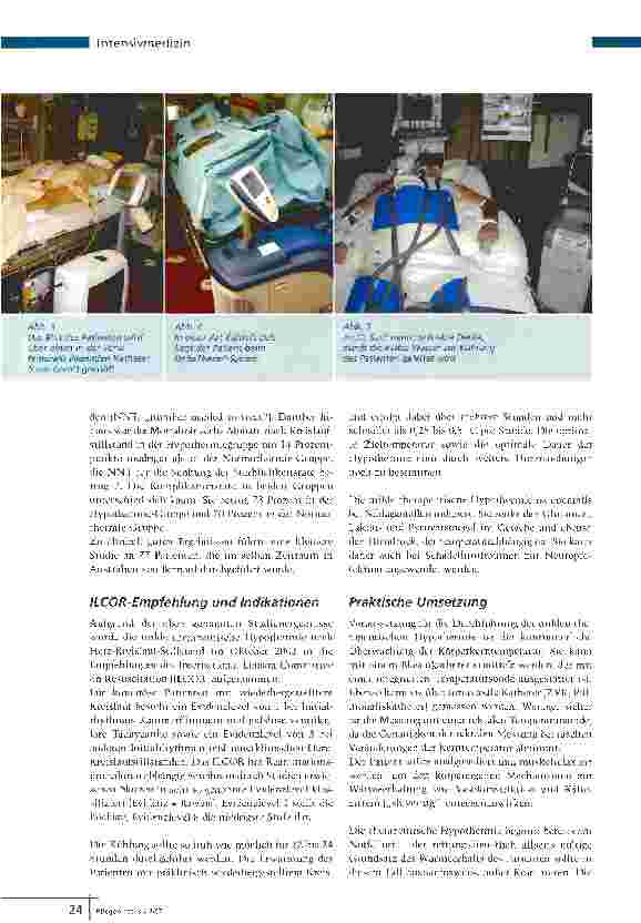 Vorschauseite 3: Milde therapeutische Hypothermie - Lebensrettende Kühlung