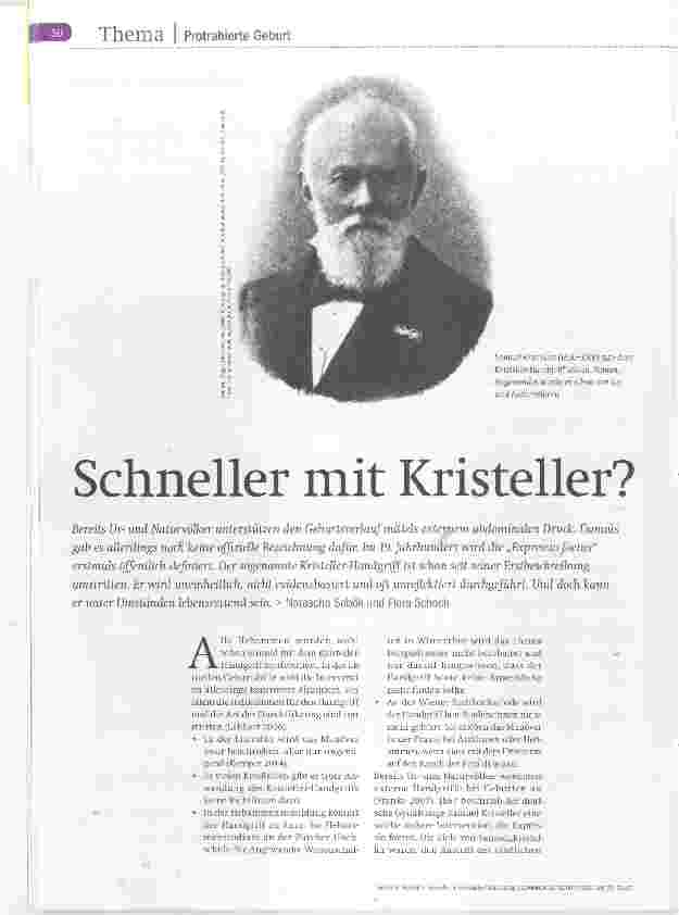 Vorschauseite 1: Schneller mit Kristeller?