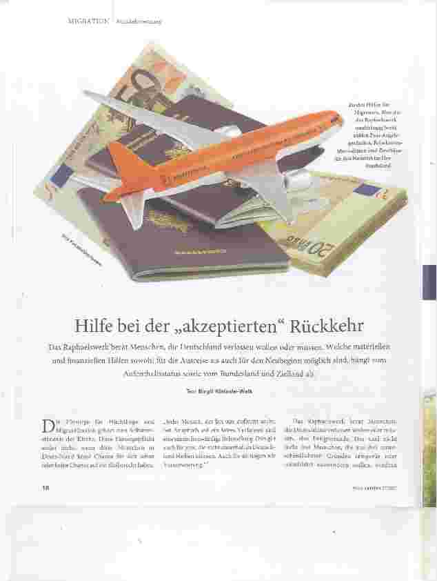 Vorschauseite 1: Hilfe bei der „akzeptierten“ Rückkehr