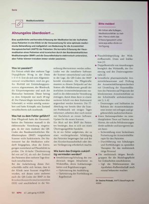 Vorschauseite 1: Ahnungslos überdosier