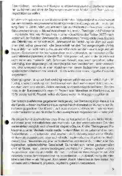 Vorschauseite 2: Ars moriendi in Sterbekliniken? Die Kunst des Sterbens - damals und heute