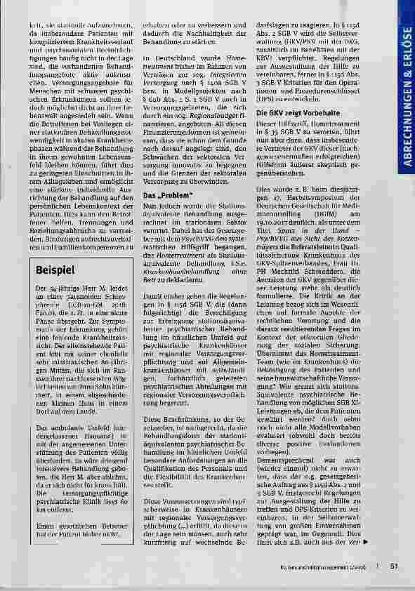 Vorschauseite 2: Stationsäquivalente Behandlung (StäB)