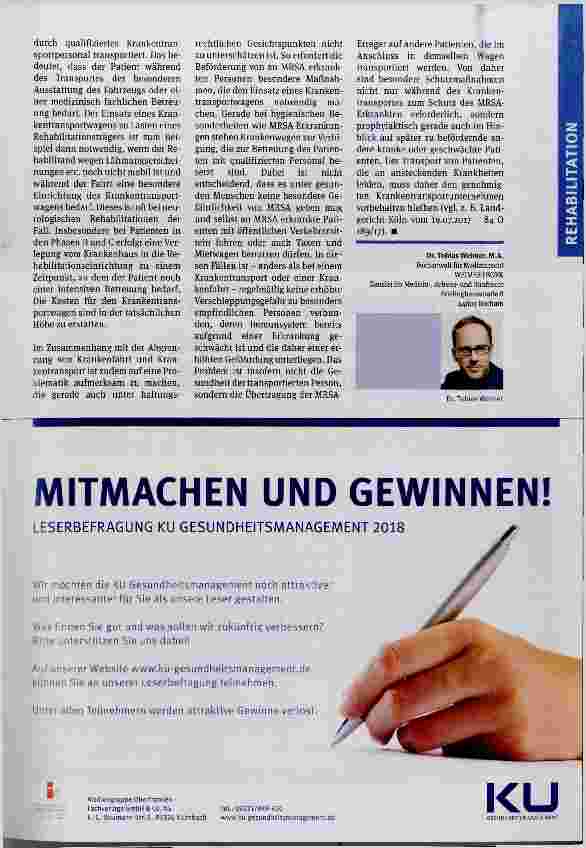Vorschauseite 2: Fahrtkosten in der Reha
