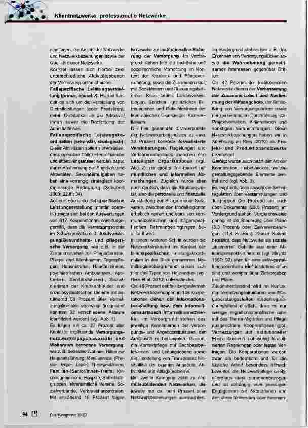 Vorschauseite 5: Klientnetzwerke, professionelle Netzwerke und Integrationsnetzwerke in ihrer Bedeutung für die Pflegeberatung