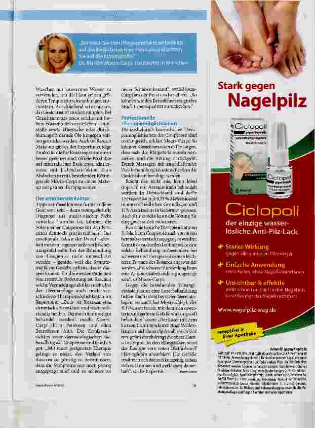 Vorschauseite 2: Krankhaft errötet