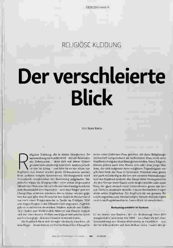 Vorschauseite 1: Der verschleierte Blick