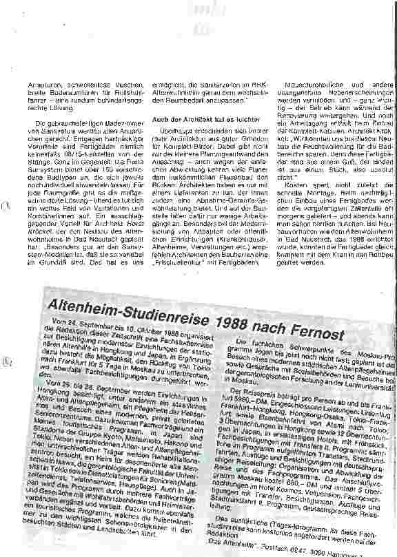 Vorschauseite 2: Fertigbäder in Altenheimen