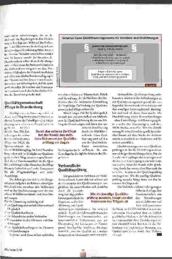 Vorschauseite 6: Erst entwickeln - dann prüfen Die Bedeutung von Qualitätsprüfungen für das Qualitätsmanagement
