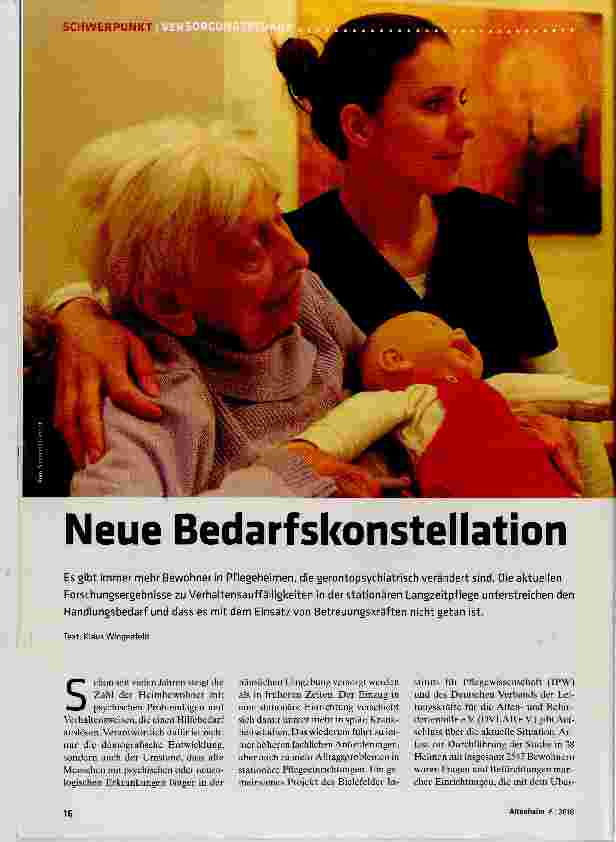 Vorschauseite 1: Neue Bedarfskonstellation