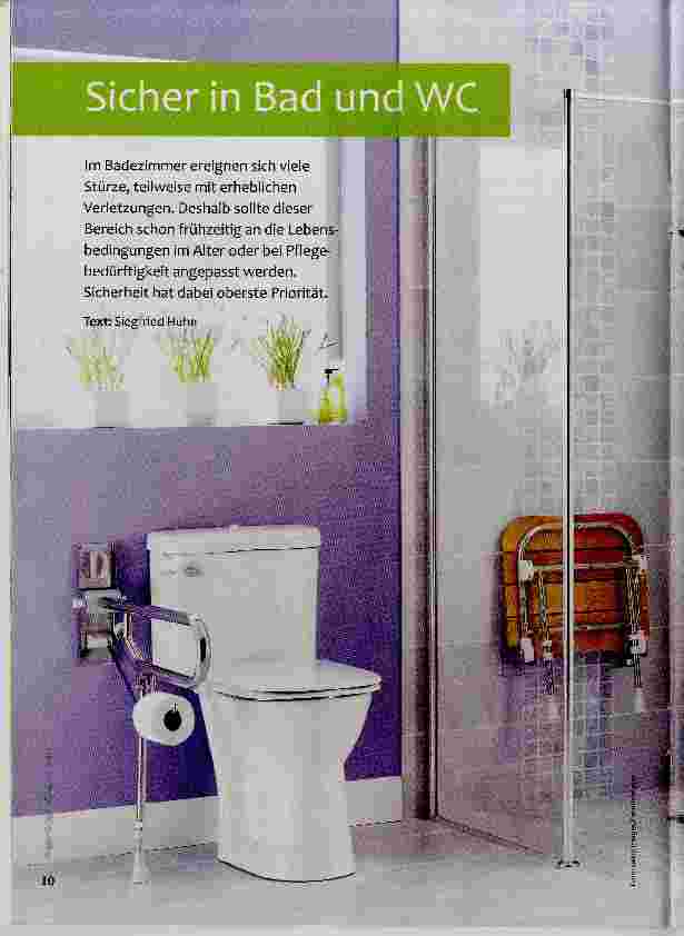 Vorschauseite 1: Sicher in Bad und WC