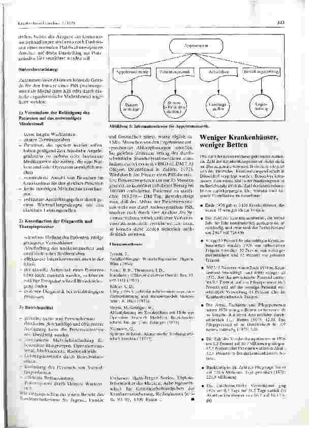 Vorschauseite 3: Patient-scheduling - ein Weg zur Kostendämpfung?