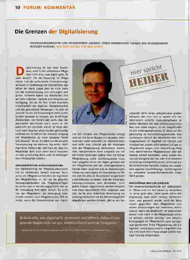 Vorschauseite 1: Die Grenzen der Digitalisierung