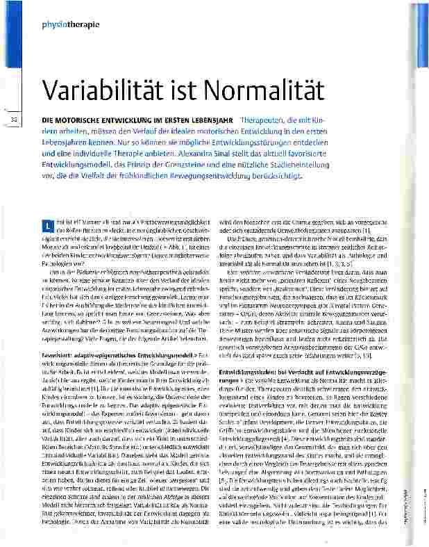 Vorschauseite 1: Variabilität ist Normalität
