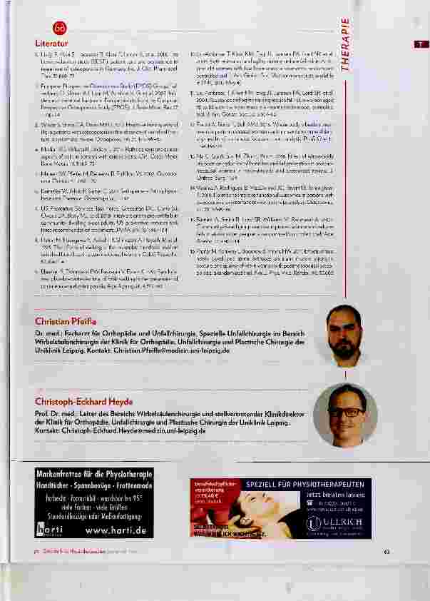 Vorschauseite 5: Osteoporose und Wirbelsäulenschmerz therapieren