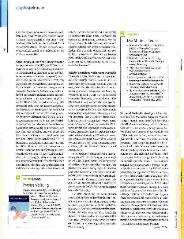 Vorschauseite 3: Rund um Arthro-und Osteokinematik