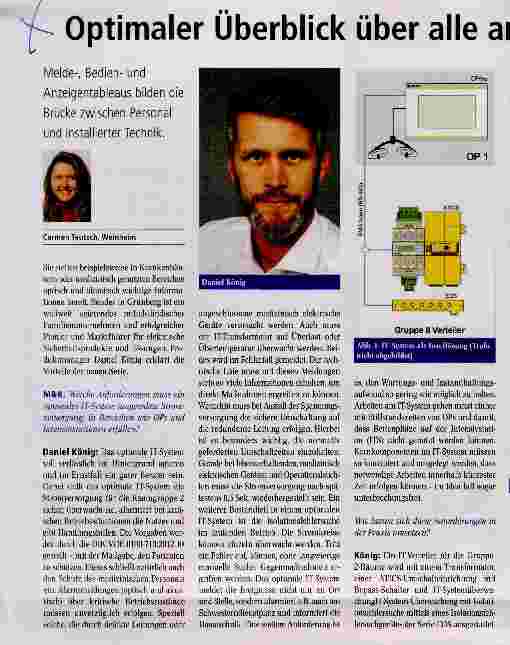 Vorschauseite 1: Optimaler Überblick über alle angeschlossenen Systeme im OP