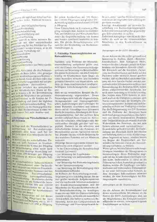 Vorschauseite 2: Möglichkeiten und Grenzen der Rationalisierung im Bereich der Versorgung und Verwaltung