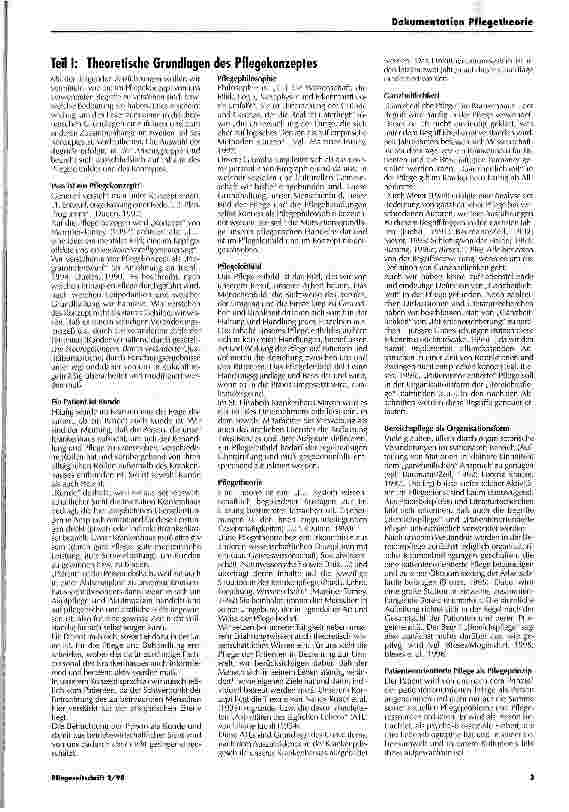 Vorschauseite 2: Das Pflegekonzept des St. Elisabeth Krankenhauses Mayen GmbH