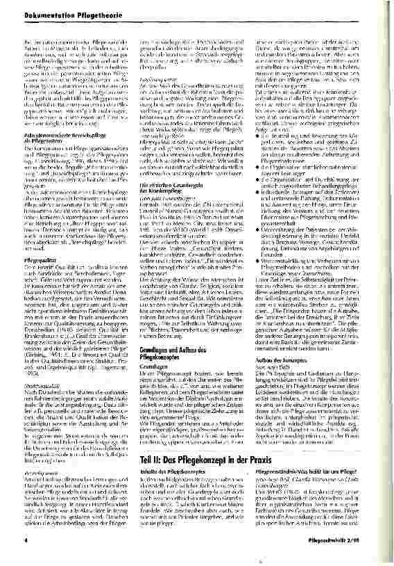 Vorschauseite 3: Das Pflegekonzept des St. Elisabeth Krankenhauses Mayen GmbH