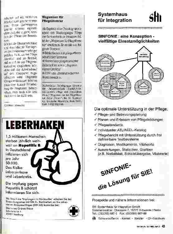 Vorschauseite 2: Pflege und EDV