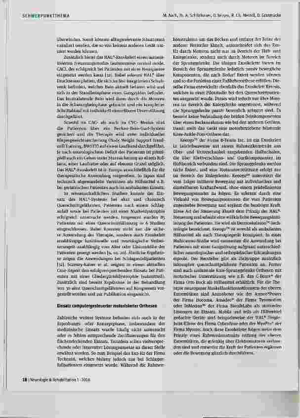 Vorschauseite 6: Exoskelette in der Rehabilitation Querschnittgelähmter Fluch oder Segen?