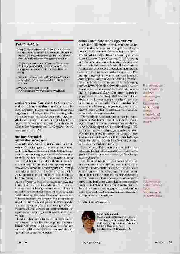 Vorschauseite 3: Mangelzustände rechtzeitig erkennen