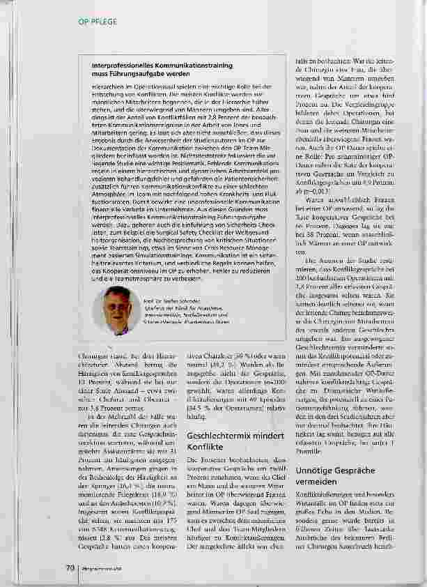 Vorschauseite 3: Aggressive Konflikte seltener als vermutet