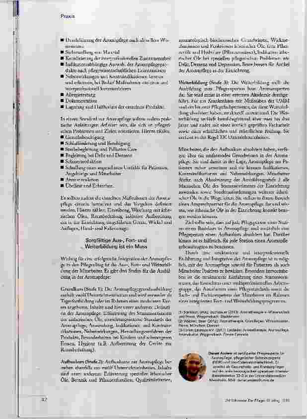 Vorschauseite 4: Aromapflege in den Klinikalltag integrieren
