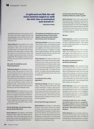 Vorschauseite 3: „Manchmal bremsen uns Gesetze“