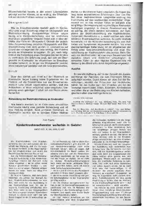 Vorschauseite 2: Blutdruckerhöhung im Kindesalter