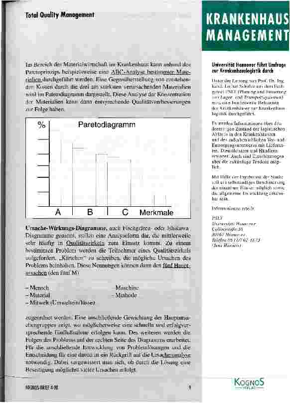 Vorschauseite 4: Qualitätswerkzeuge: Hilfreiche Instrumente für eine erfolgreiche Qualitätssteuerung und -verbesserung