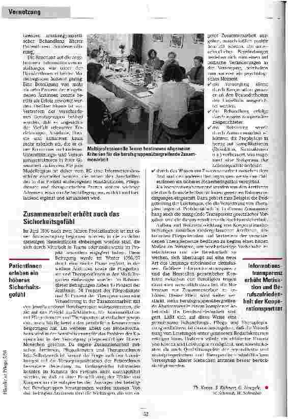 Vorschauseite 3: Mehr voneinander wissen Berufsübergreifende Zusammenarbeit der Versorgung pflegebedürftiger alter Menschen
