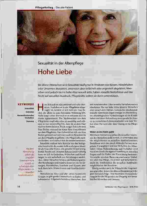 Vorschauseite 1: Hohe Liebe