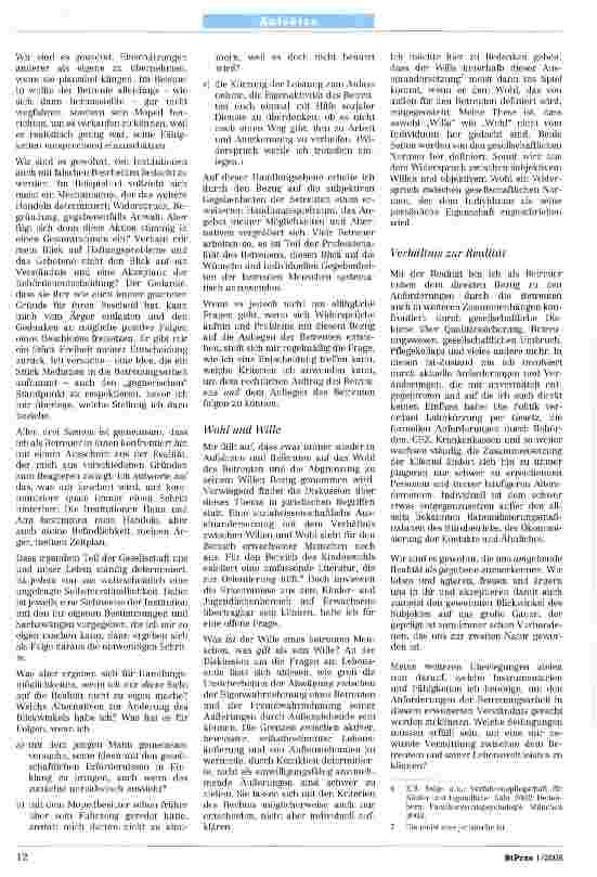 Vorschauseite 2: Subjektorientierung in der Betreuung