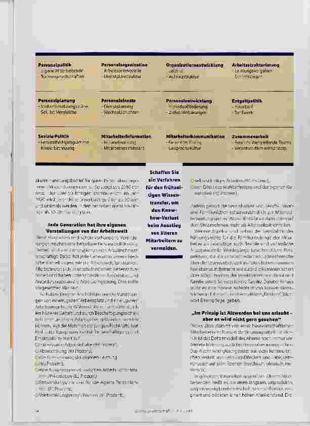 Vorschauseite 3: Mitarbeiter: Ihr höchstes Gut