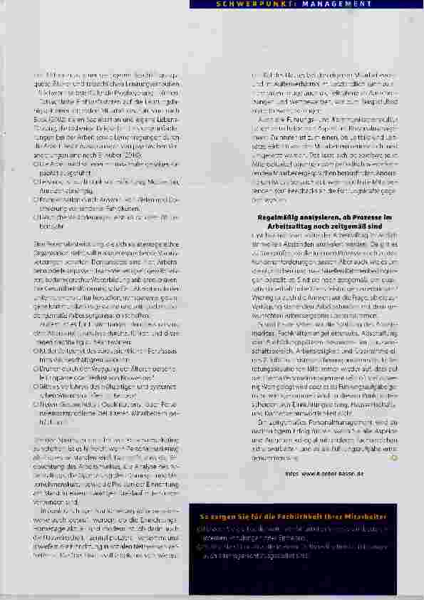 Vorschauseite 4: Mitarbeiter: Ihr höchstes Gut